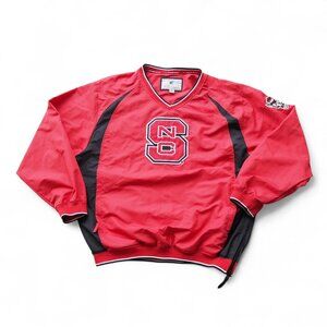 Colosseum Athletics Vintage NCSU NC State Wolfpack Pullover Windbreaker Men's XL